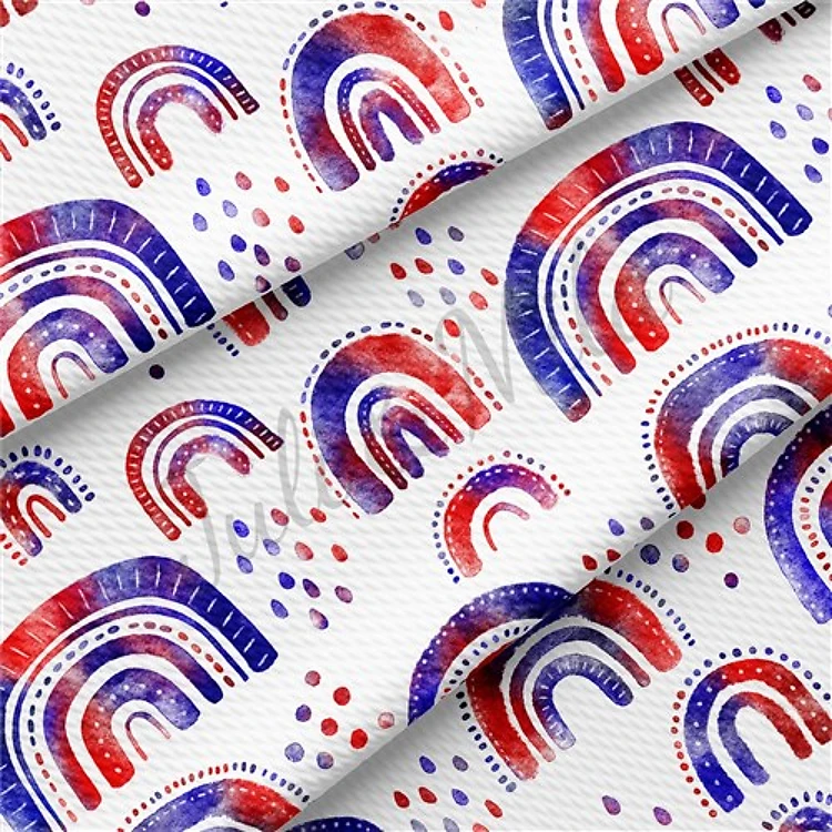 4th of July Patriotic USA Liverpool Flag American Stripes TBP102 PT90 & Get a Free $89.99 Embroidery Bundle