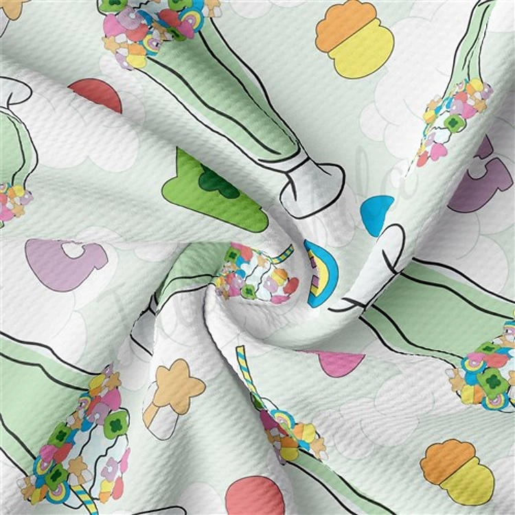St. Patrick's Day Printed Liverpool Fabric AA1985 & Get a Free $89.99 Embroidery Bundle