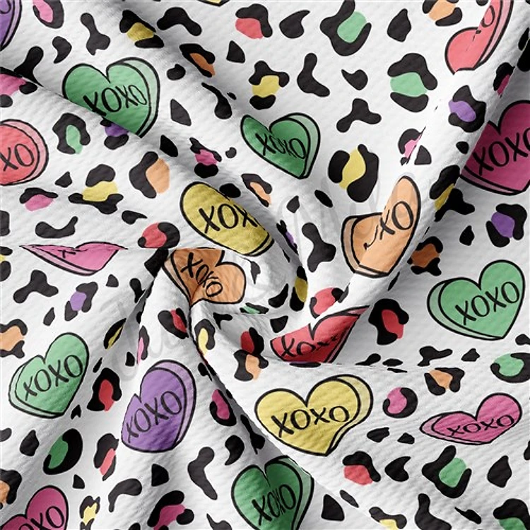 Valentine's Day Liverpool Bullet Textured Stretch Solid Strip Thick Knit Jersey Fabric