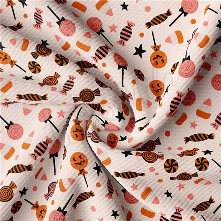 Fall AutumnPrinted Liverpool Bullet Textured Stretch Solid Strip Thick Knit Jersey Fabric