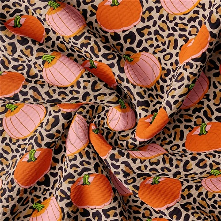 Fall Autumn Pumpkin Fabric AA472 & Get a Free $89.99 Embroidery Bundle