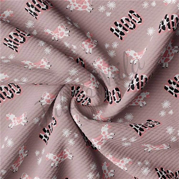 Printed Liverpool 4 Way Fabric Moo & Get a Free $89.99 Embroidery Bundle