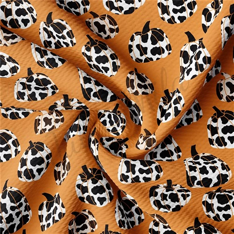 Fall Autumn Halloween Printed Liverpool Fabric AA919 & Get a Free $89.99 Embroidery Bundle