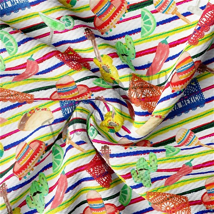 Printed Liverpool Fabric (Mexico) & Get a Free $89.99 Embroidery Bundle