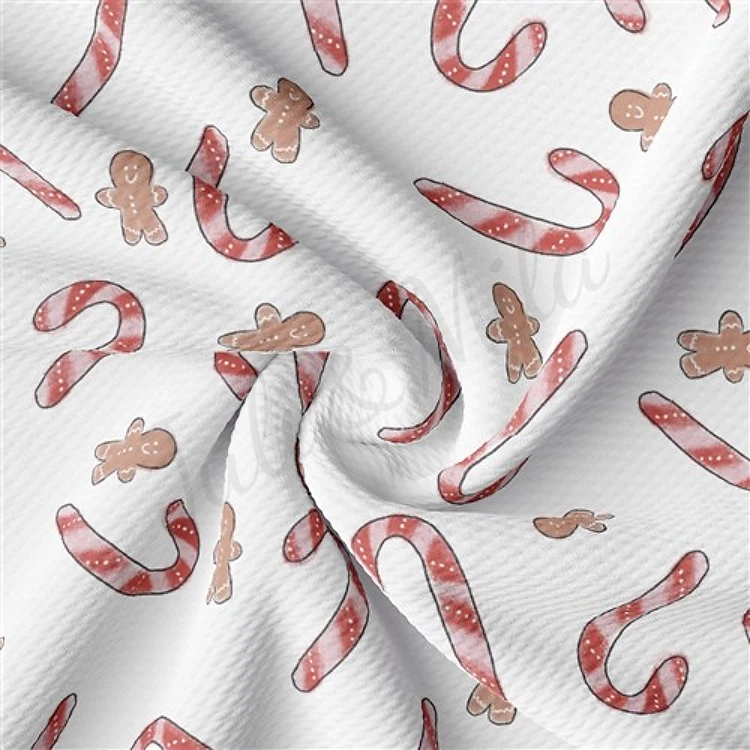 Christmas Printed Liverpool Fabric AA2088 & Get a Free $89.99 Embroidery Bundle