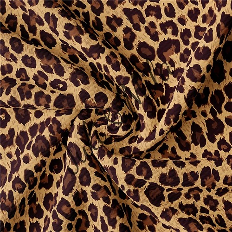 Printed Liverpool Fabric Leopard & Get a Free $89.99 Embroidery Bundle