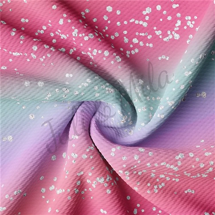 Liverpool Bullet Textured Stretch Solid Strip Thick Knit Jersey Fabric