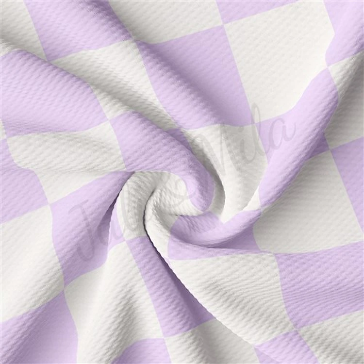 Easter Liverpool Bullet Textured Stretch Solid Strip Thick Knit Jersey Fabric