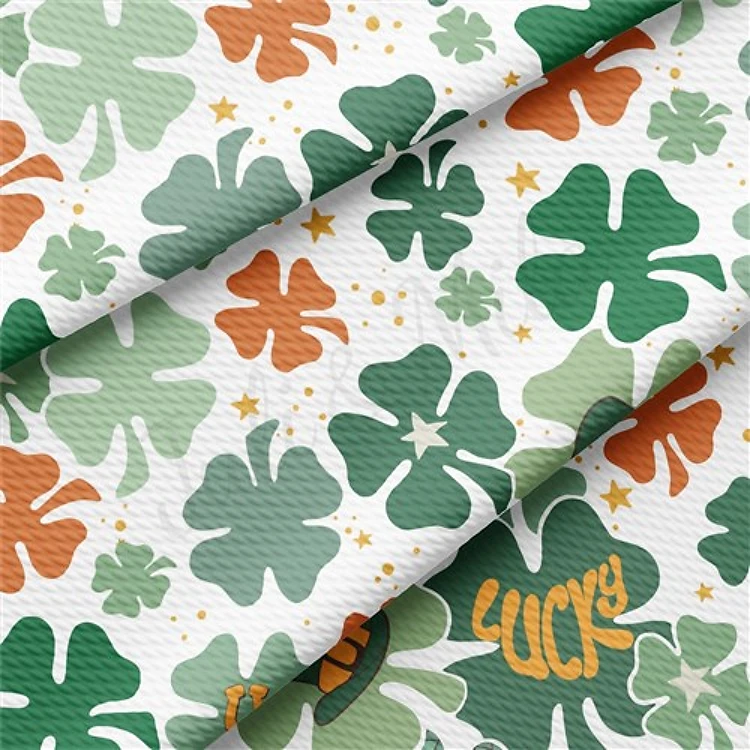 Printed Liverpool Fabric AA2506 St. Patrick's Day & Get a Free $89.99 Embroidery Bundle