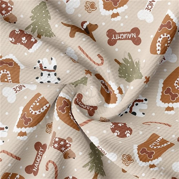 Christmas Printed Liverpool Fabric AA2130 & Get a Free $89.99 Embroidery Bundle