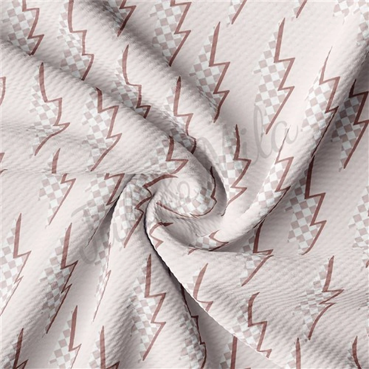 Lighting Liverpool Bullet Textured Stretch Solid Strip Thick Knit Jersey Fabric