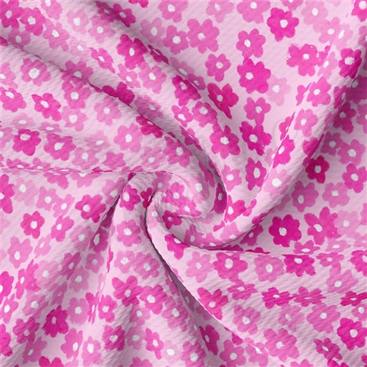 Valentine's Day Liverpool Bullet Textured Stretch Solid Strip Thick Knit Jersey Fabric