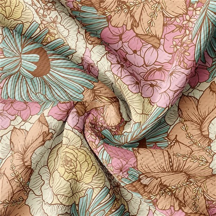 Floral Printed Liverpool AA1578 & Get a Free $89.99 Embroidery Bundle