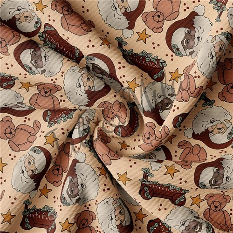 Christmas Printed Liverpool Fabric christmasseries20 & Get a Free $89.99 Embroidery Bundle