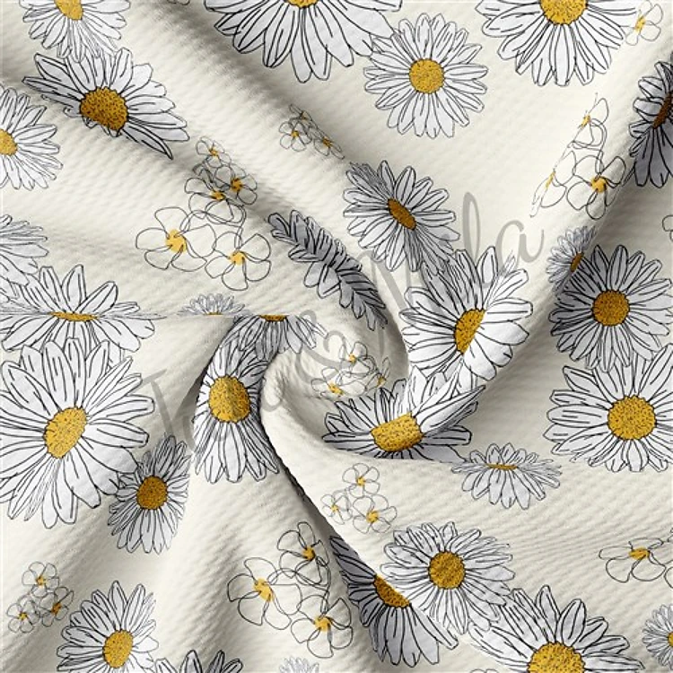 Floral Printed Liverpool 4 Way Fabric Floral79 & Get a Free $89.99 Embroidery Bundle