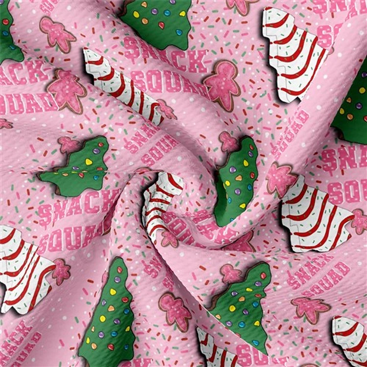 Christmas Printed Liverpool Fabric AA2148 & Get a Free $89.99 Embroidery Bundle