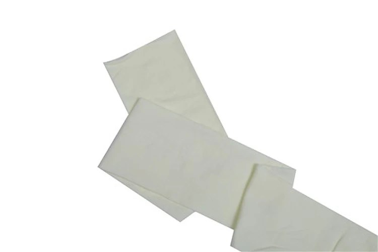 Ivory Nylon Stretch Fabric Strips 3" x 44" for Bow Making Make Your Own Headbands Wholesale Nylon Strips DIY Fabric for Bow