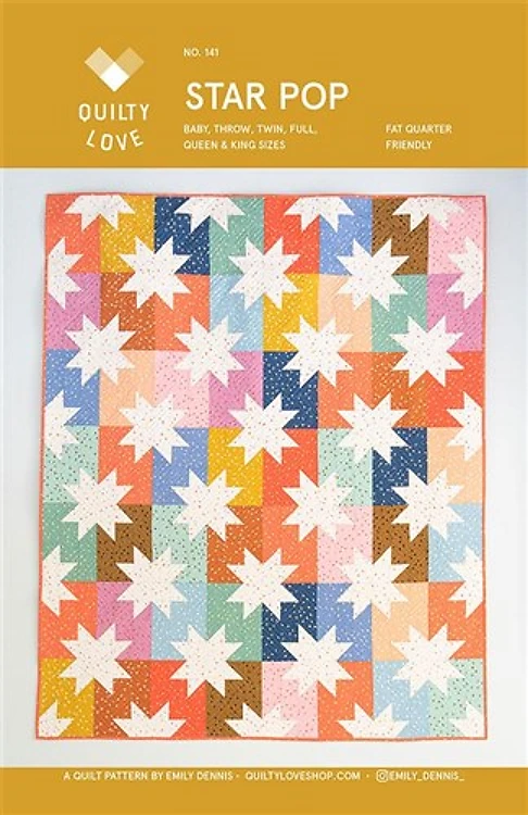 Jolly Basics Star Pop Pattern & Get a Free $89.99 Embroidery Bundle