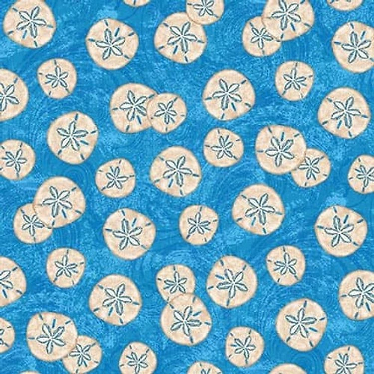 M'Ocean Tossed Sand Dollars in Blue & Get a Free $89.99 Embroidery Bundle