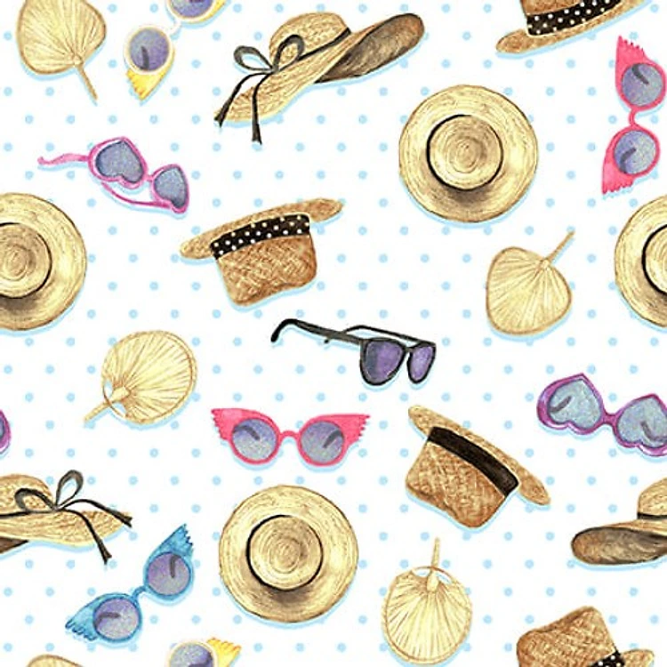 Tropical Bird Bath Accessories Sunglasses Hats & Get a Free $89.99 Embroidery Bundle
