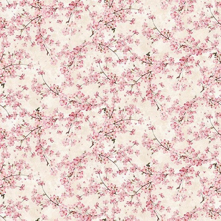Romance Cherry Blossoms Beige Catriona Crehan & Get a Free $89.99 Embroidery Bundle