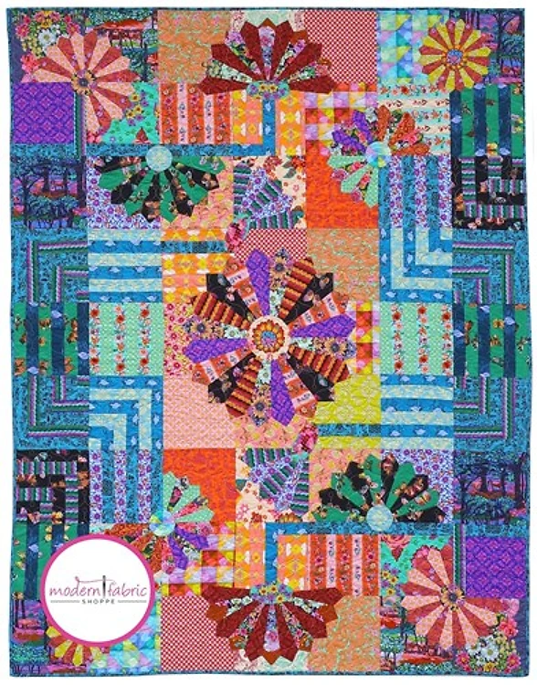 Fenceline Quilt Kit 63" x 81" Anna Maria & Get a Free $89.99 Embroidery Bundle