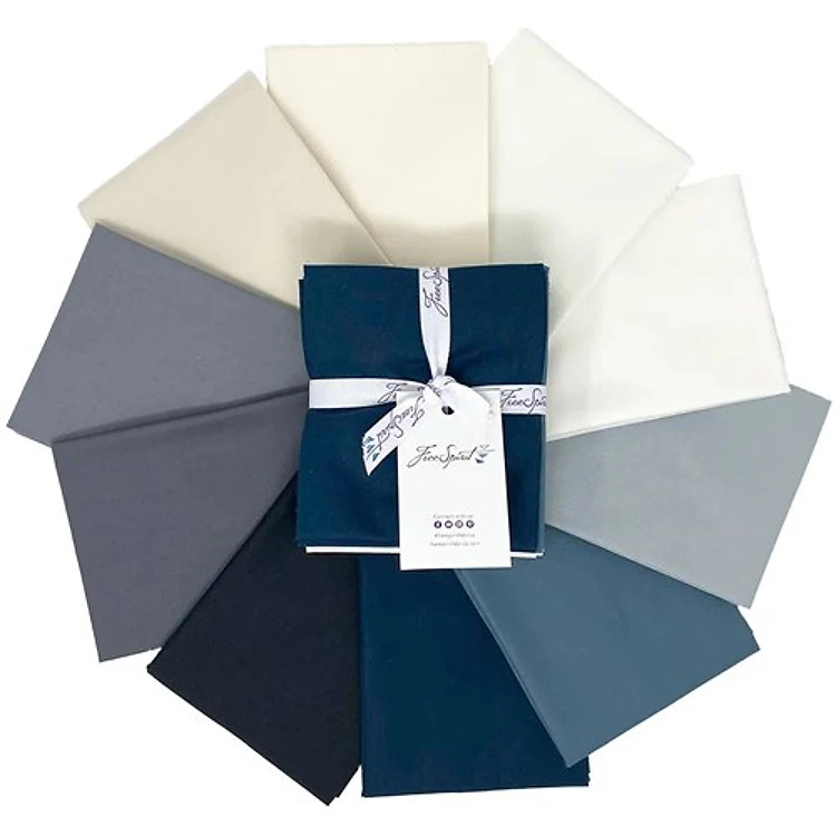 Designer Essentials Solids Cloudy Fat Quarter & Get a Free $89.99 Embroidery Bundle