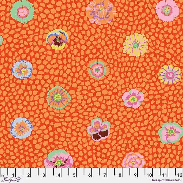 Guinea Flower Apricot Classics Kaffe Fassett & Get a Free $89.99 Embroidery Bundle