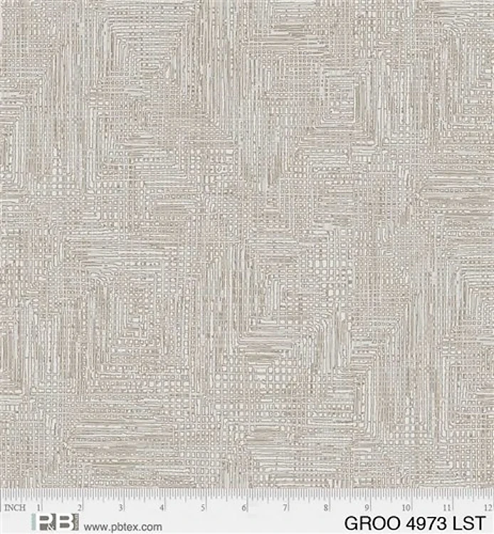 Grass Roots 108" Wideback Grasscloth Light Silver Taupe P&B Textiles Cotton Fabric PB-GROO-4973-LST