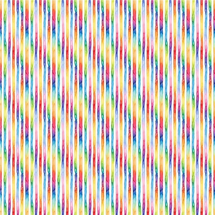 Radiant Rhapsody Stripes Multi Patrick Lose Northcott Cotton Fabric NC-PL-10733-10