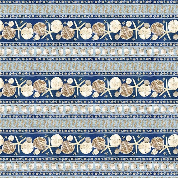 Seaside Serenity Stripe in Medium Blue & Get a Free $89.99 Embroidery Bundle