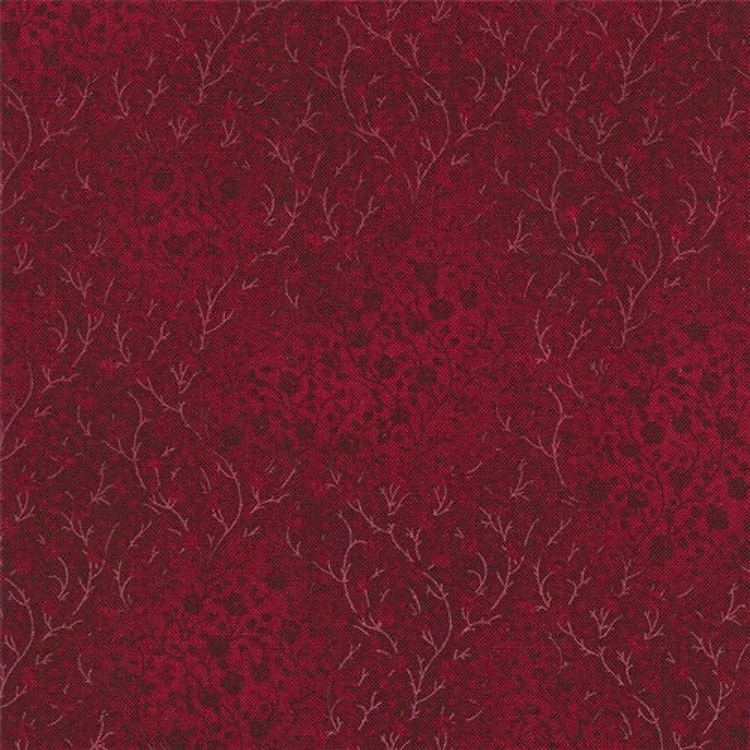 Fusions Floral Leaf Branch in Cherry Red & Get a Free $89.99 Embroidery Bundle