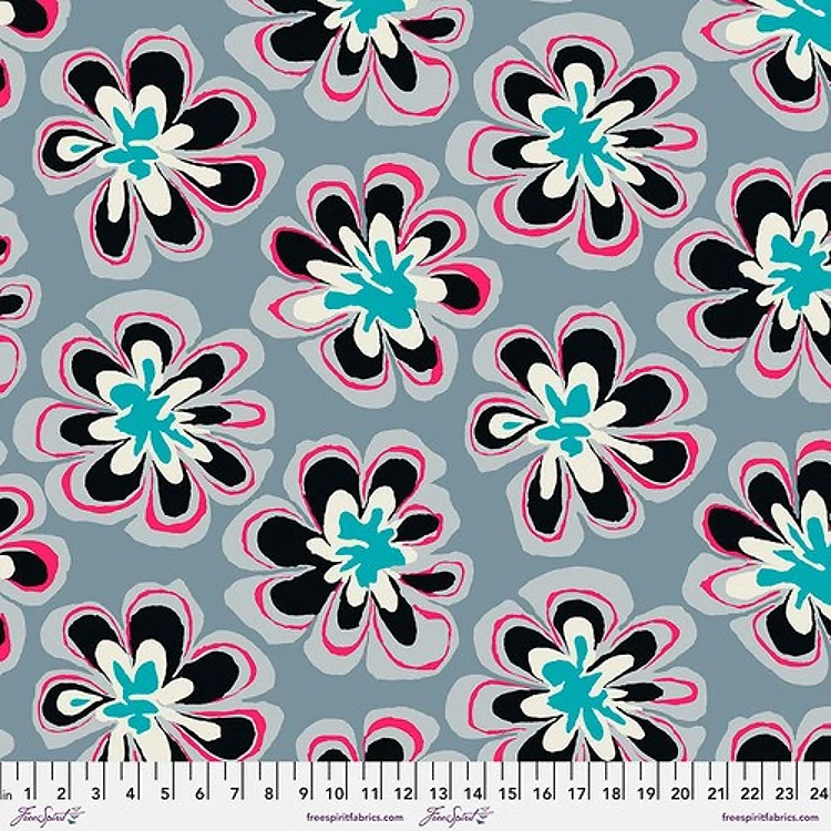 Funky Flora in Grey February 2023 & Get a Free $89.99 Embroidery Bundle