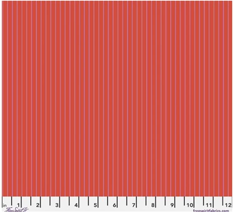 Tiny Stipes in Wildfire Red & Get a Free $89.99 Embroidery Bundle