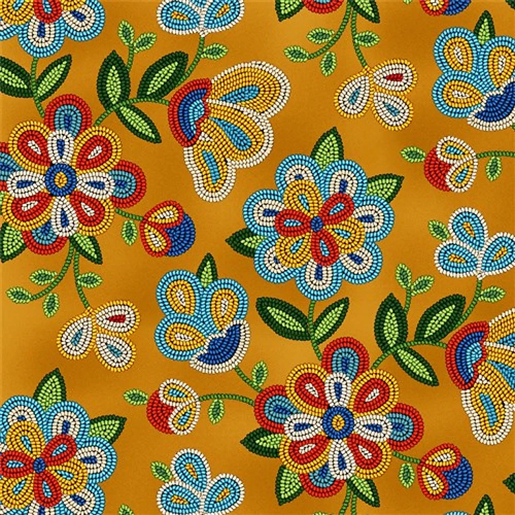 Tucson Beaded Flower in Moosehide & Get a Free $89.99 Embroidery Bundle