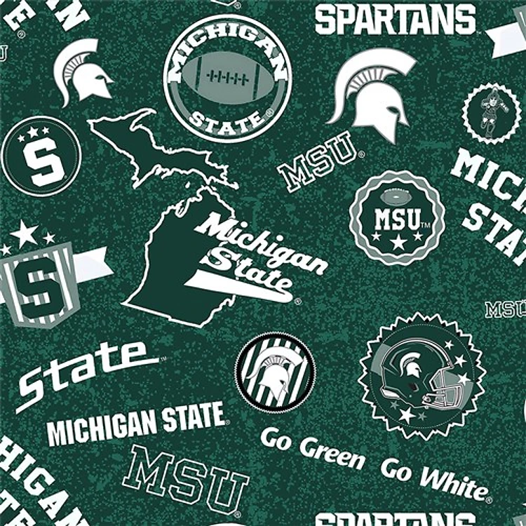 Michigan State University Spartans NCAA College Home State Design & Get a Free $89.99 Embroidery Bundle