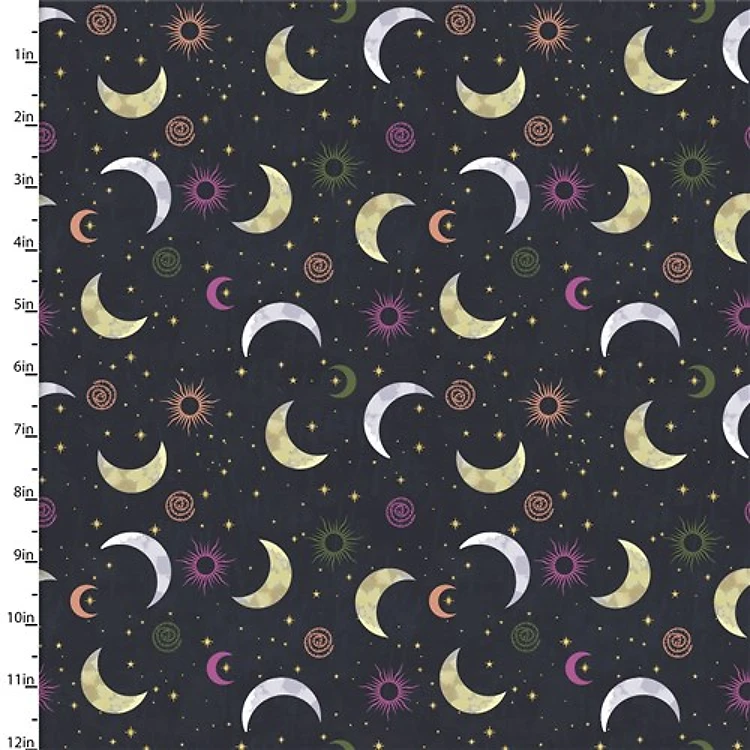 Moonlight Crescent Moon Metallic in Black & Get a Free $89.99 Embroidery Bundle