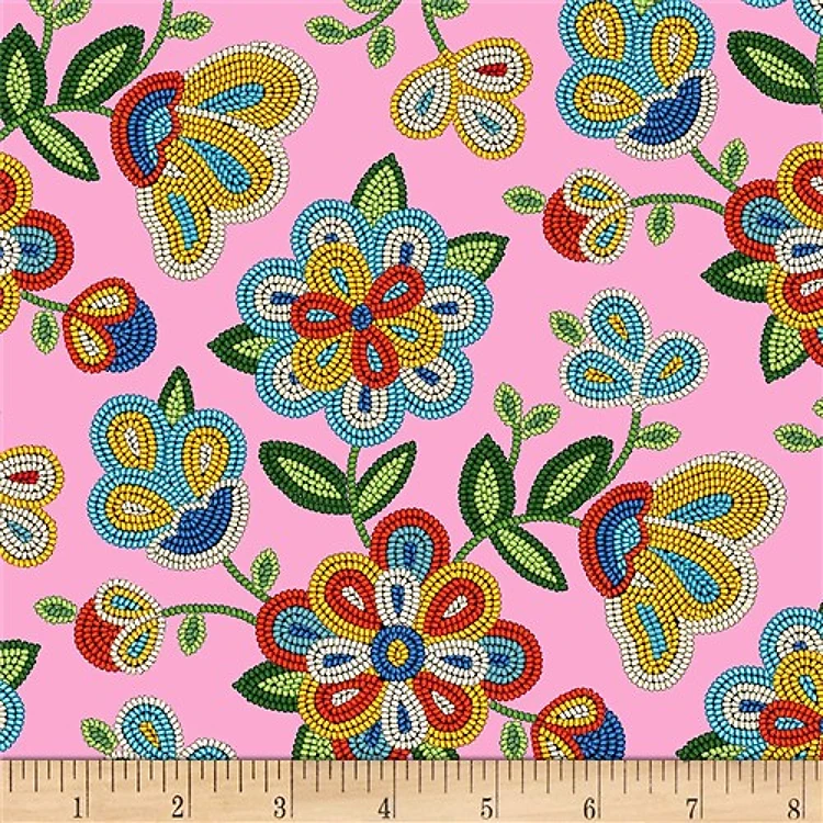 Tucson Beaded Floral in Pink & Get a Free $89.99 Embroidery Bundle