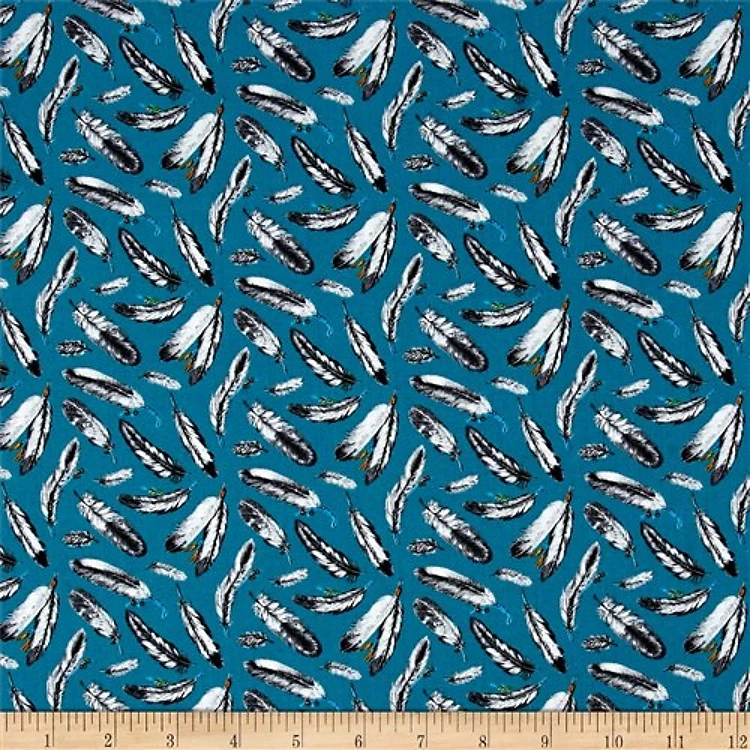 Native Spirit Feathers in Turquoise & Get a Free $89.99 Embroidery Bundle