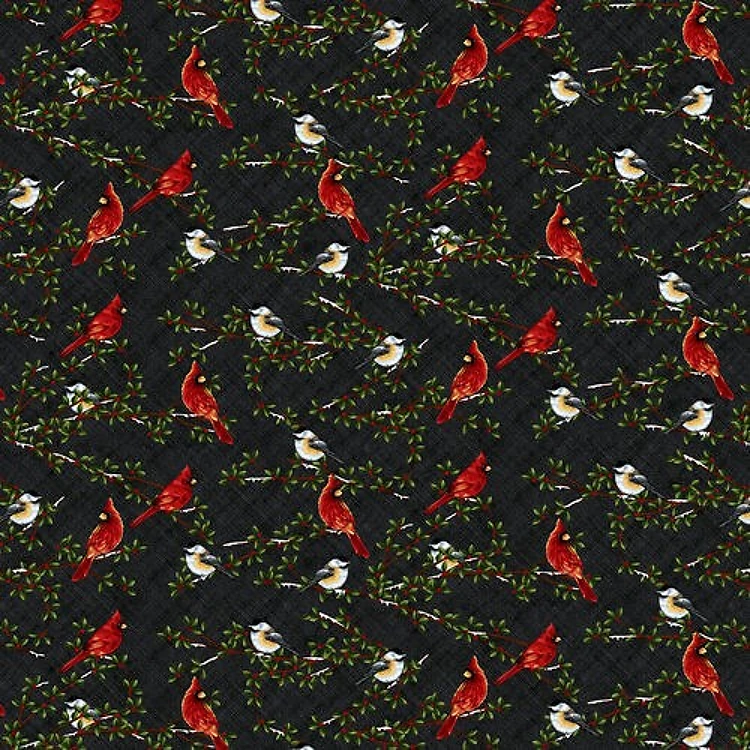 Frozen in Time Cardinals in Black & Get a Free $89.99 Embroidery Bundle