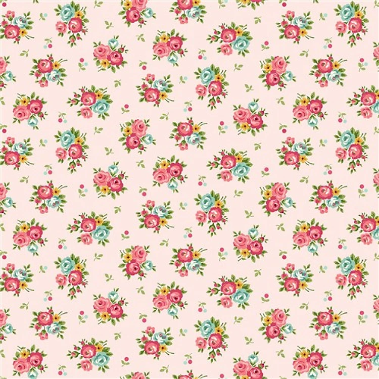 Serene Garden Nosegays Roses in Pink & Get a Free $89.99 Embroidery Bundle