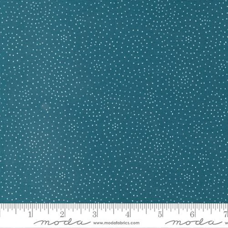 Quaint Cottage Circle Time Dots in Lake Turquoise Blue & Get a Free $89.99 Embroidery Bundle