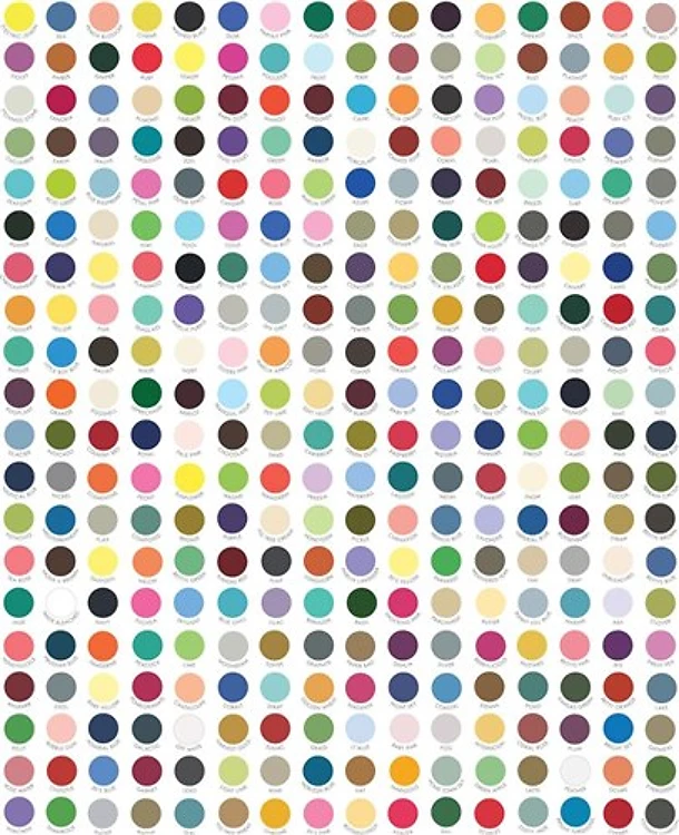 Color Wheel - All Moda Colors - My Favorite Color is Moda Dots in Multi & Get a Free $89.99 Embroidery Bundle