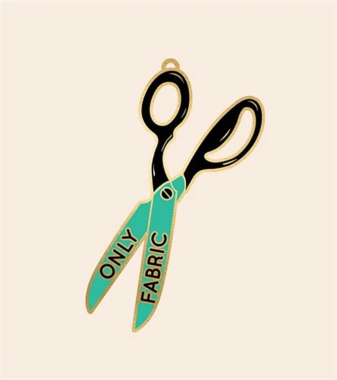 Fabric Only Scissor Ornament & Get a Free $89.99 Embroidery Bundle