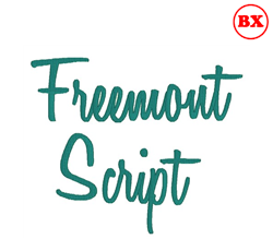 Freemont Script Embrilliance