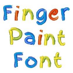 Finger Paint Font