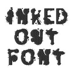 Inked Out Font