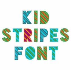 Kid Stripes Font
