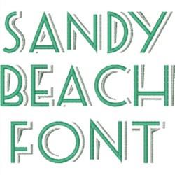Sandy Beach Font
