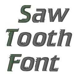 Sawtooth Font